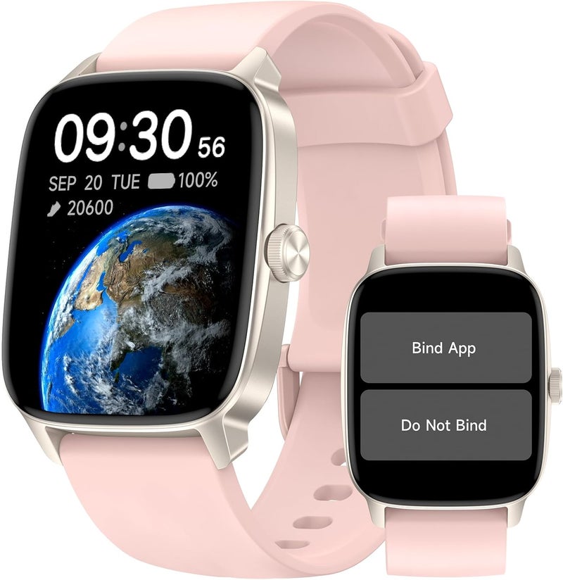 DAVIKO Pedometer Watch Senior Friendly No App/Phone Required, Waterproof Fitness Tracker Watch with Step Counter Calories/Sleep Tracker for Walking Running for Men Women - Image 1
